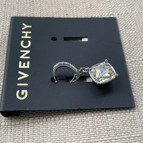 Givenchy Women Earrings Single Earring Jewelry Silver Tone Read Description - Picture 5 of 9
